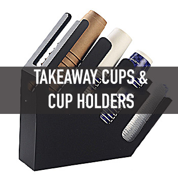 แก้วกาแฟ Takeaway, ชั้นวาง (Takeaway Cups & Holders)