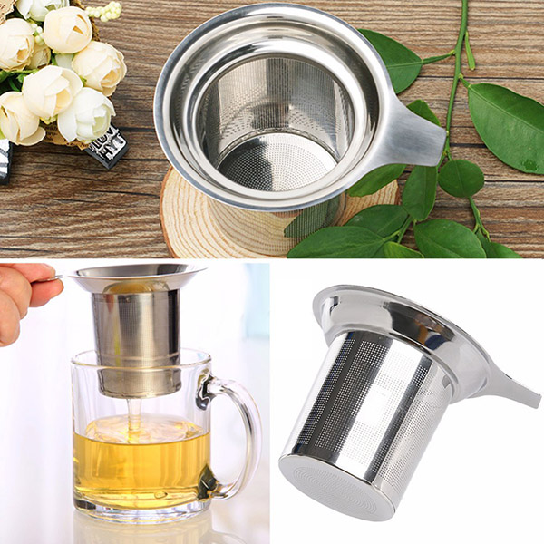 Tea or Coffee Stainless Mesh Filter Cup - 2
